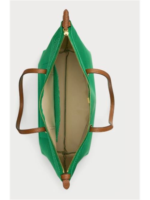 keaton 26-tote-medium LAUREN RALPH LAUREN | KEATON 26.VERDE TOPAZIO